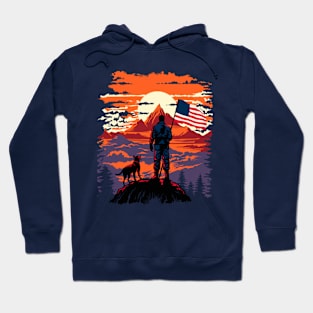 Patriotic Buddies Hoodie